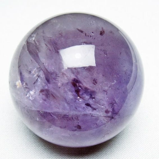 アメジスト 丸玉 44mm スフィア amethyst 置物 一点物 141-7311