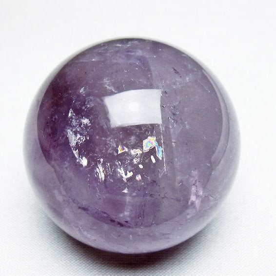 アメジスト 丸玉 48mm スフィア amethyst 置物 一点物 141-7322