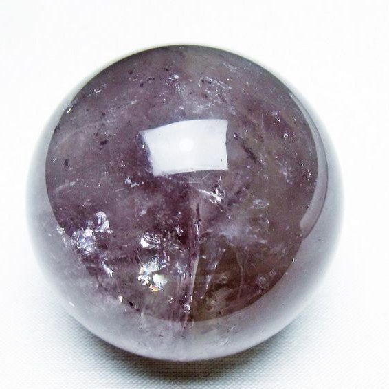 アメジスト 丸玉 49mm スフィア amethyst 置物 一点物 141-7323