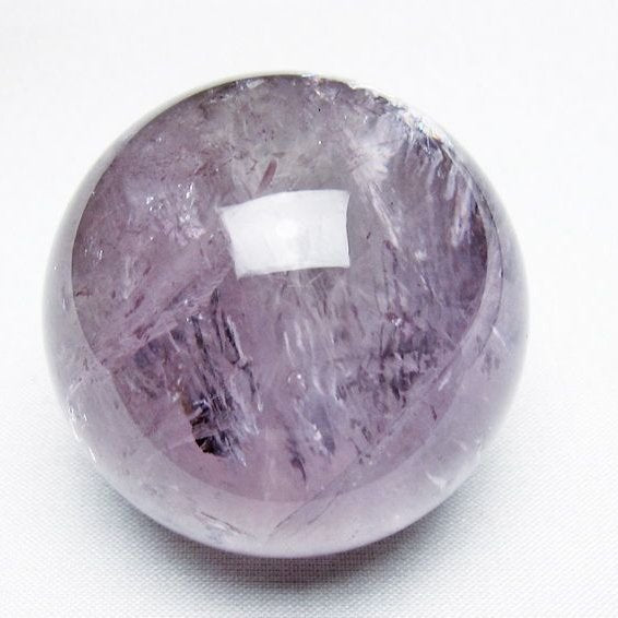 アメジスト 丸玉 51mm スフィア amethyst 置物 一点物 141-7330