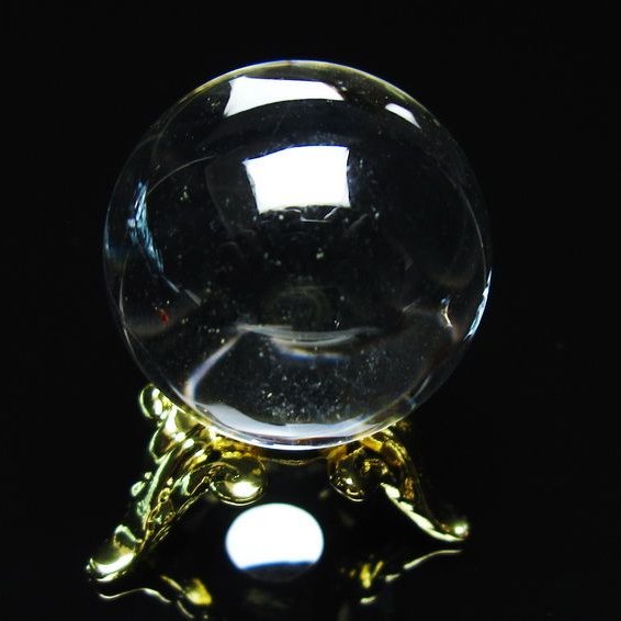 水晶 丸玉 23mm 一点物 141-7644
