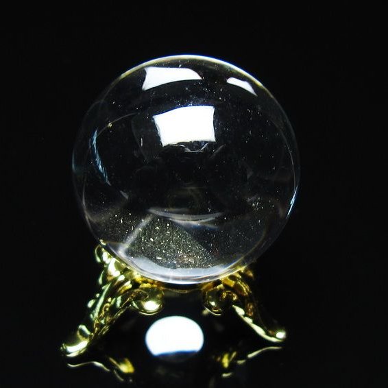 水晶 丸玉 23mm 一点物 141-7649