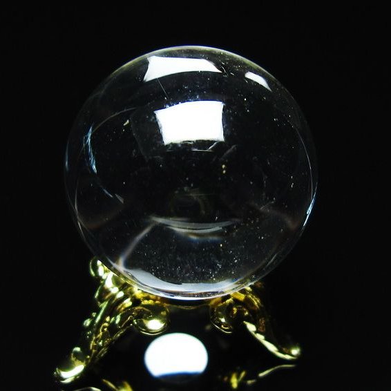 水晶 丸玉 23mm 一点物 141-7651