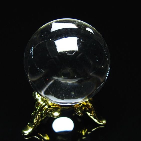 水晶 丸玉 23mm 一点物 141-7654