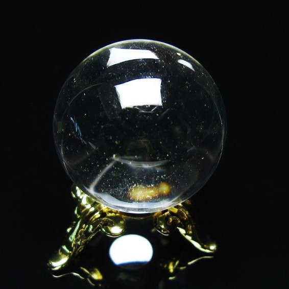 水晶 丸玉 23mm 一点物 141-7655