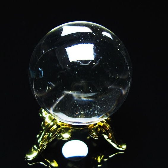 水晶 丸玉 23mm 一点物 141-7657