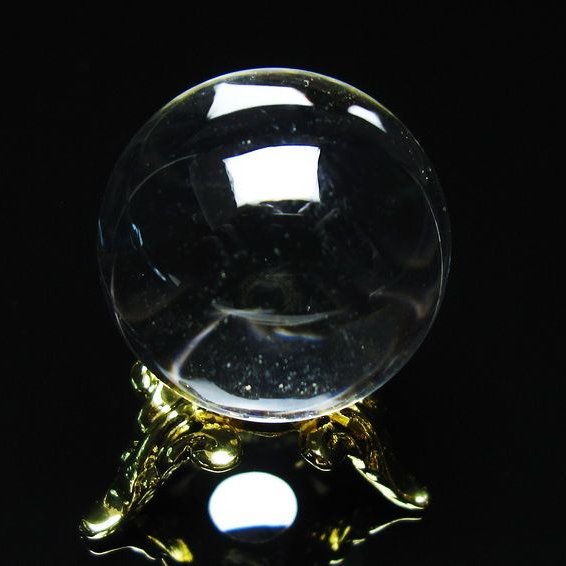 水晶 丸玉 23mm 一点物 141-7658