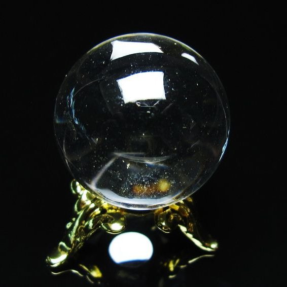 水晶 丸玉 23mm 一点物 141-7661