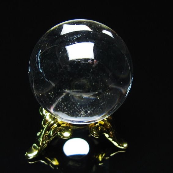 水晶 丸玉 23mm 一点物 141-7662