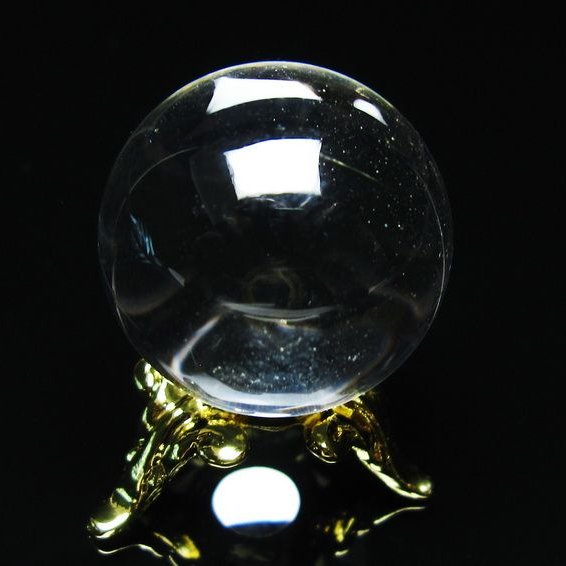 水晶 丸玉 23mm 一点物 141-7668