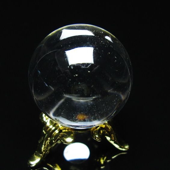 水晶 丸玉 23mm 一点物 141-7672