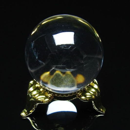 水晶 丸玉 30mm 一点物 141-7680
