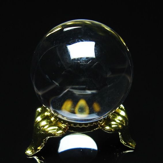 水晶 丸玉 30mm 一点物 141-7690