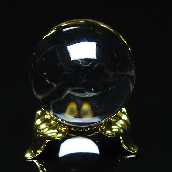 水晶 丸玉 31mm 一点物 141-7696