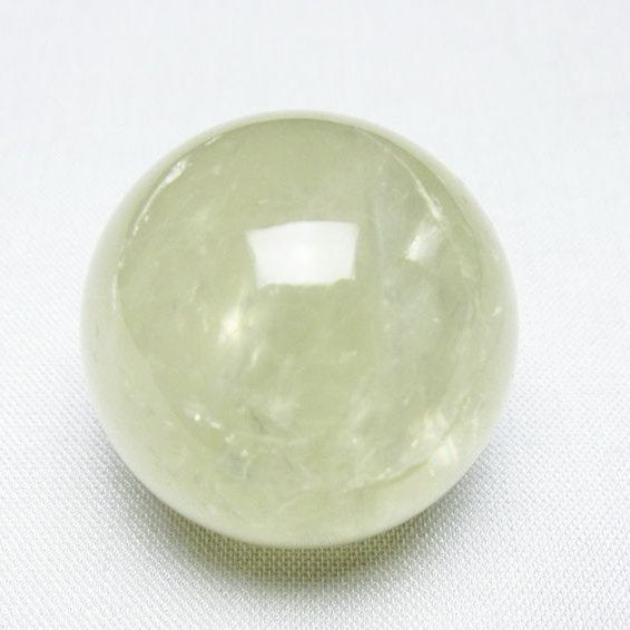 シトリン 丸玉 30mm シトリンクォーツ スフィア 置物 一点物 141-7828