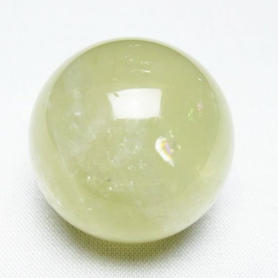 シトリン 丸玉 31mm シトリンクォーツ スフィア 置物 一点物 141-7836