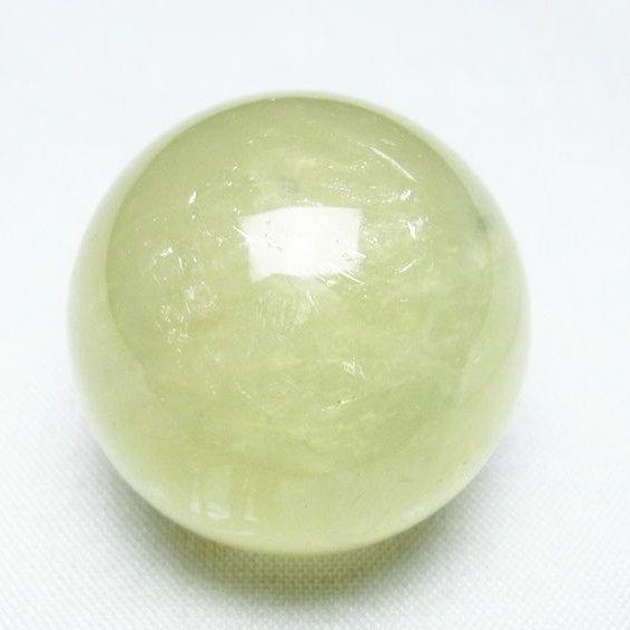 シトリン 丸玉 32mm シトリンクォーツ スフィア 置物 一点物 141-7846