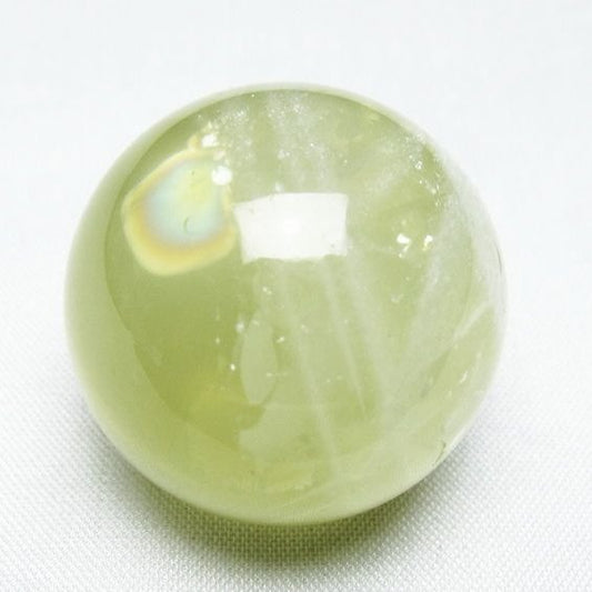 シトリン 丸玉 33mm シトリンクォーツ スフィア 置物 一点物 141-7863