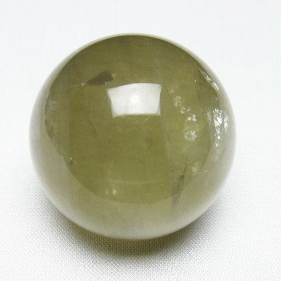 シトリン 丸玉 38mm シトリンクォーツ スフィア 置物 一点物 141-7903