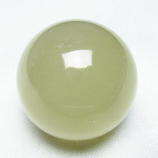 シトリン 丸玉 32mm シトリンクォーツ スフィア 置物 一点物 141-7932