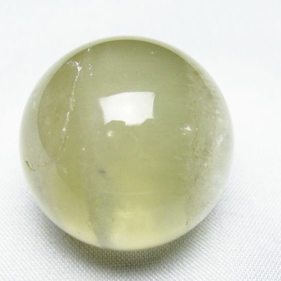 シトリン 丸玉 31mm シトリンクォーツ スフィア 置物 一点物 141-7946