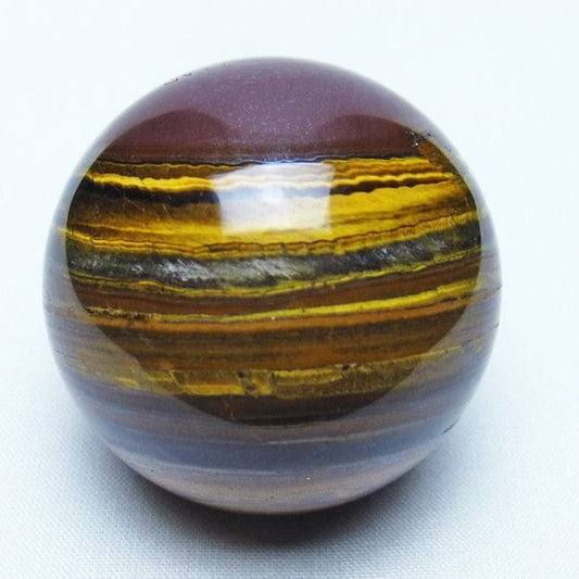 アイアンタイガーアイ 丸玉 50mm タイガーアイ スフィア 置物 一点物 141-7961