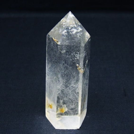 水晶 六角柱 ポイント 置物 一点物 142-10003