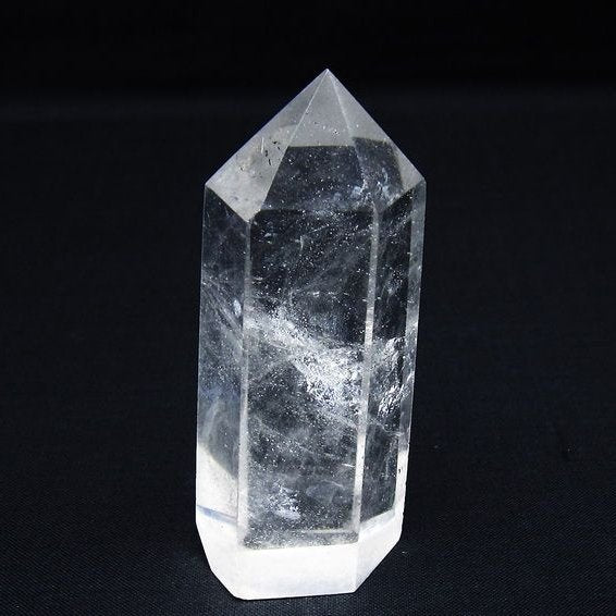 水晶 六角柱 ポイント 置物 一点物 142-10012
