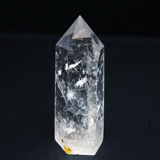 水晶 六角柱 ポイント 置物 一点物 142-10024