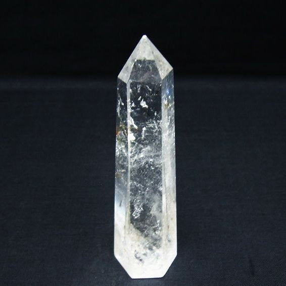 水晶 六角柱 ポイント 置物 一点物 142-10056