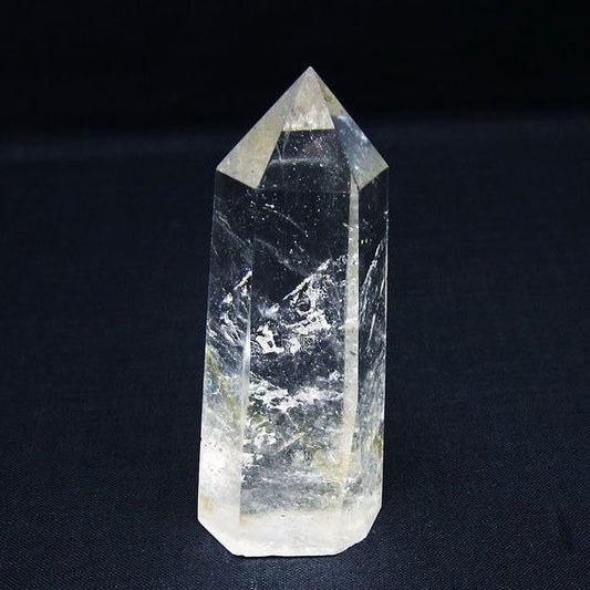 水晶 六角柱 ポイント 置物 一点物 142-10061