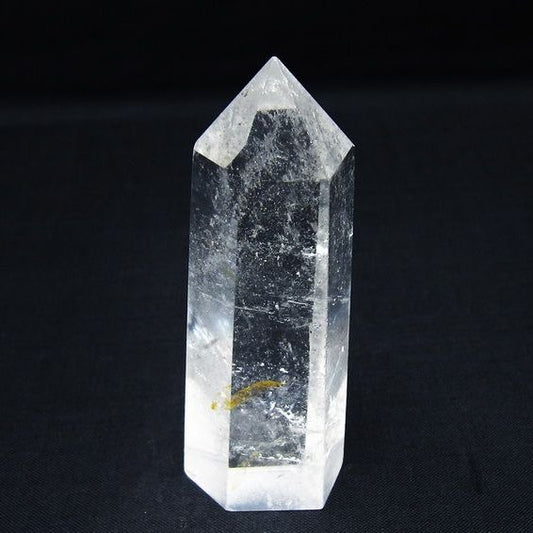 水晶 六角柱 ポイント 置物 一点物 142-10062