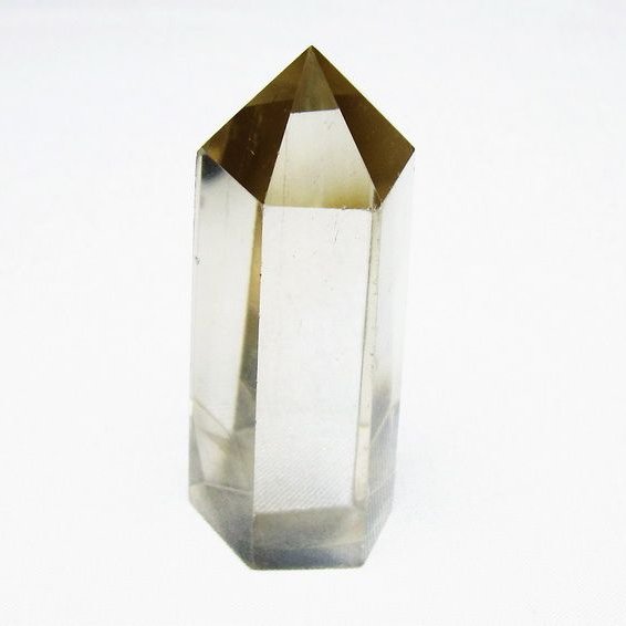 水晶 六角柱 ポイント 置物 一点物 142-10096