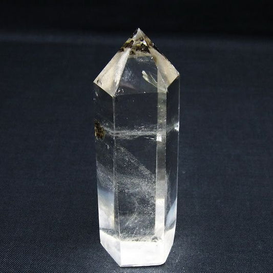 水晶 六角柱 ポイント 置物 一点物 142-10098