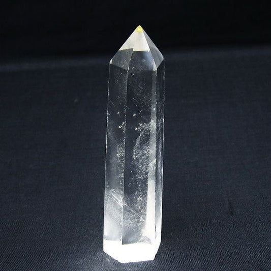 水晶 六角柱 ポイント 置物 一点物 142-10121