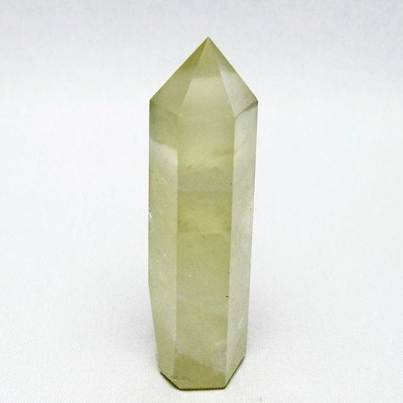 シトリンクォーツ 六角柱 シトリン ポイント 置物 一点物 142-10480