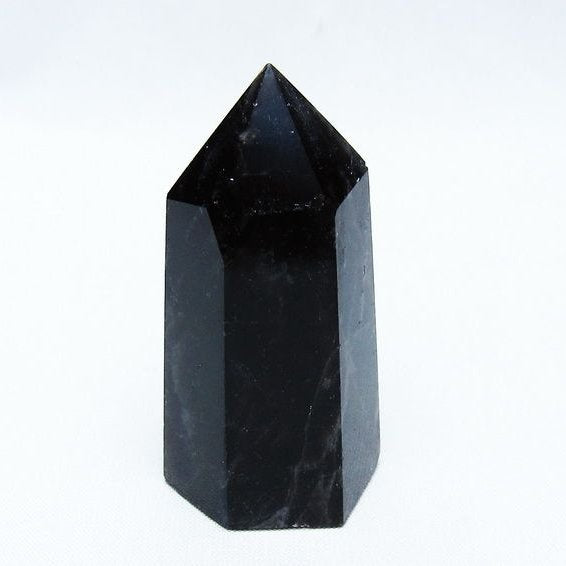 モリオン 黒水晶 六角柱 ポイント 142-10610