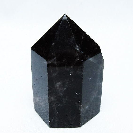 モリオン 黒水晶 六角柱 ポイント 142-10611