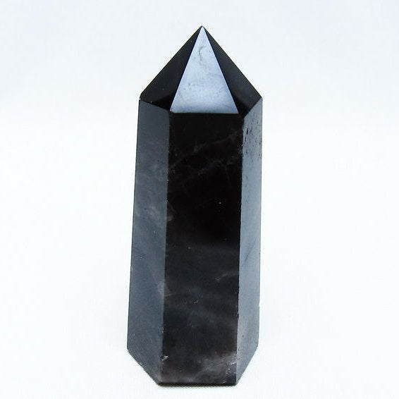 モリオン 黒水晶 六角柱 ポイント 142-10614
