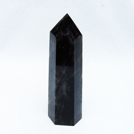モリオン 黒水晶 六角柱 ポイント 142-10623