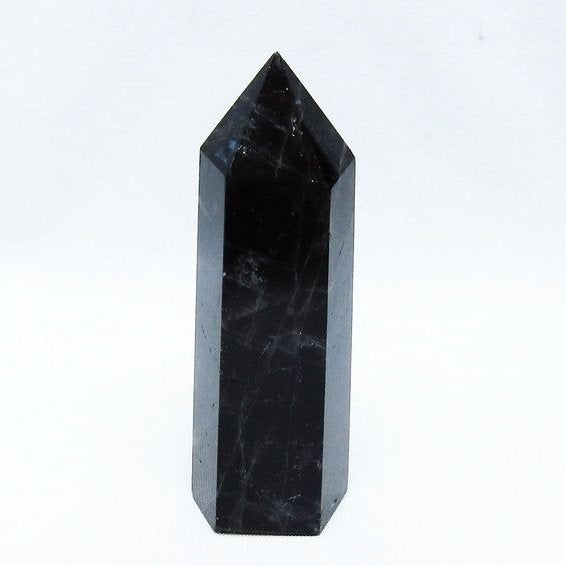 モリオン 黒水晶 六角柱 ポイント 142-10625