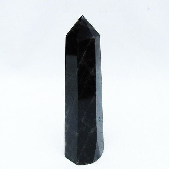 モリオン 黒水晶 六角柱 ポイント 142-10629