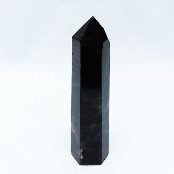 モリオン 黒水晶 六角柱 ポイント 142-10632