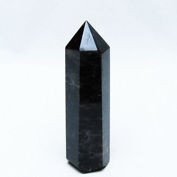 モリオン 黒水晶 六角柱 ポイント 142-10637