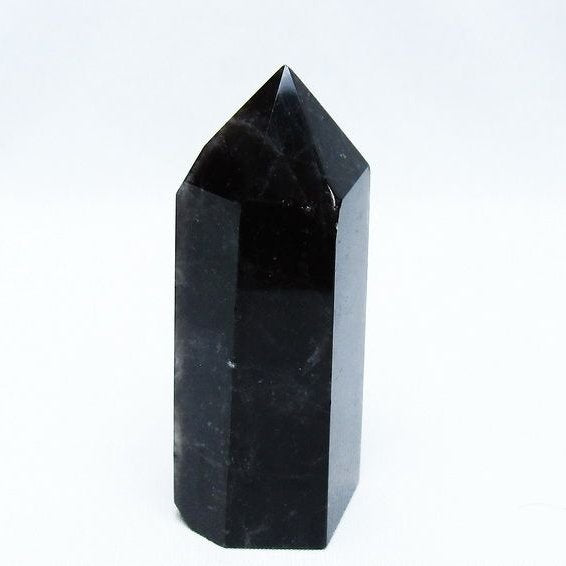 モリオン 黒水晶 六角柱 ポイント 142-10641