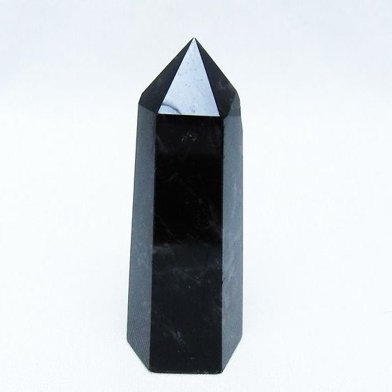 モリオン 黒水晶 六角柱 ポイント 142-10642