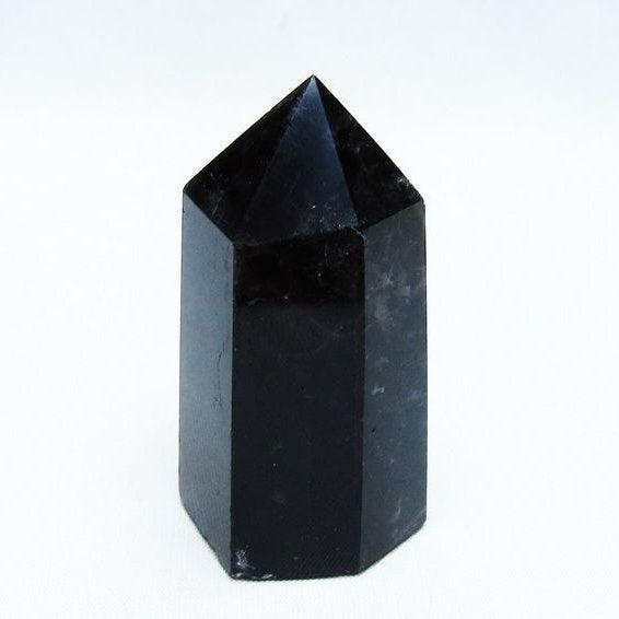 モリオン 黒水晶 六角柱 ポイント 142-10646