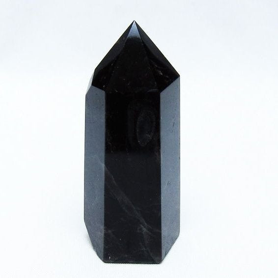 黒水晶 モリオン 六角柱 ポイント 142-10667