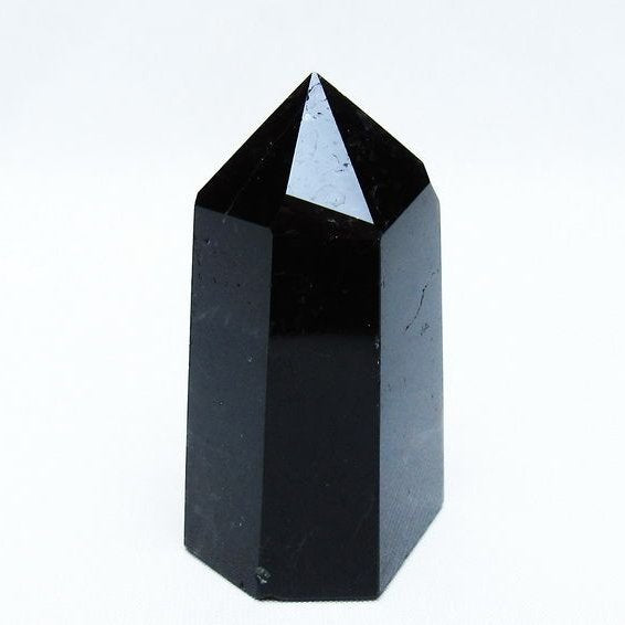 モリオン 六角柱 黒水晶 ポイント 142-10701