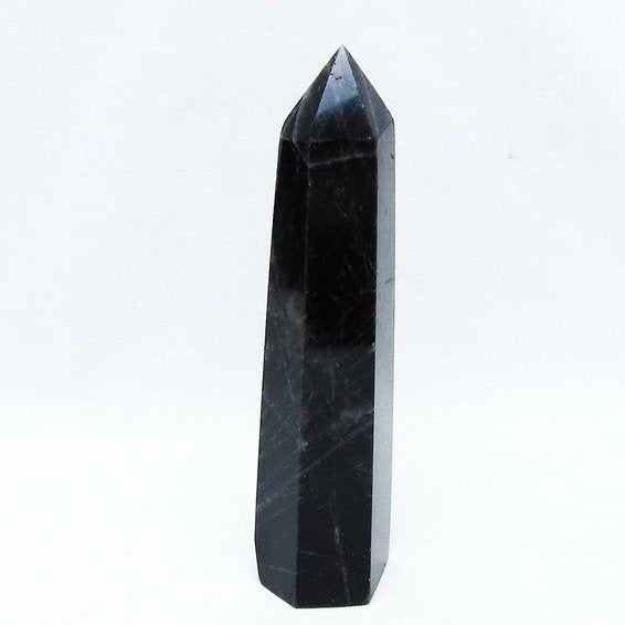 モリオン ポイント 黒水晶 六角柱 142-10731